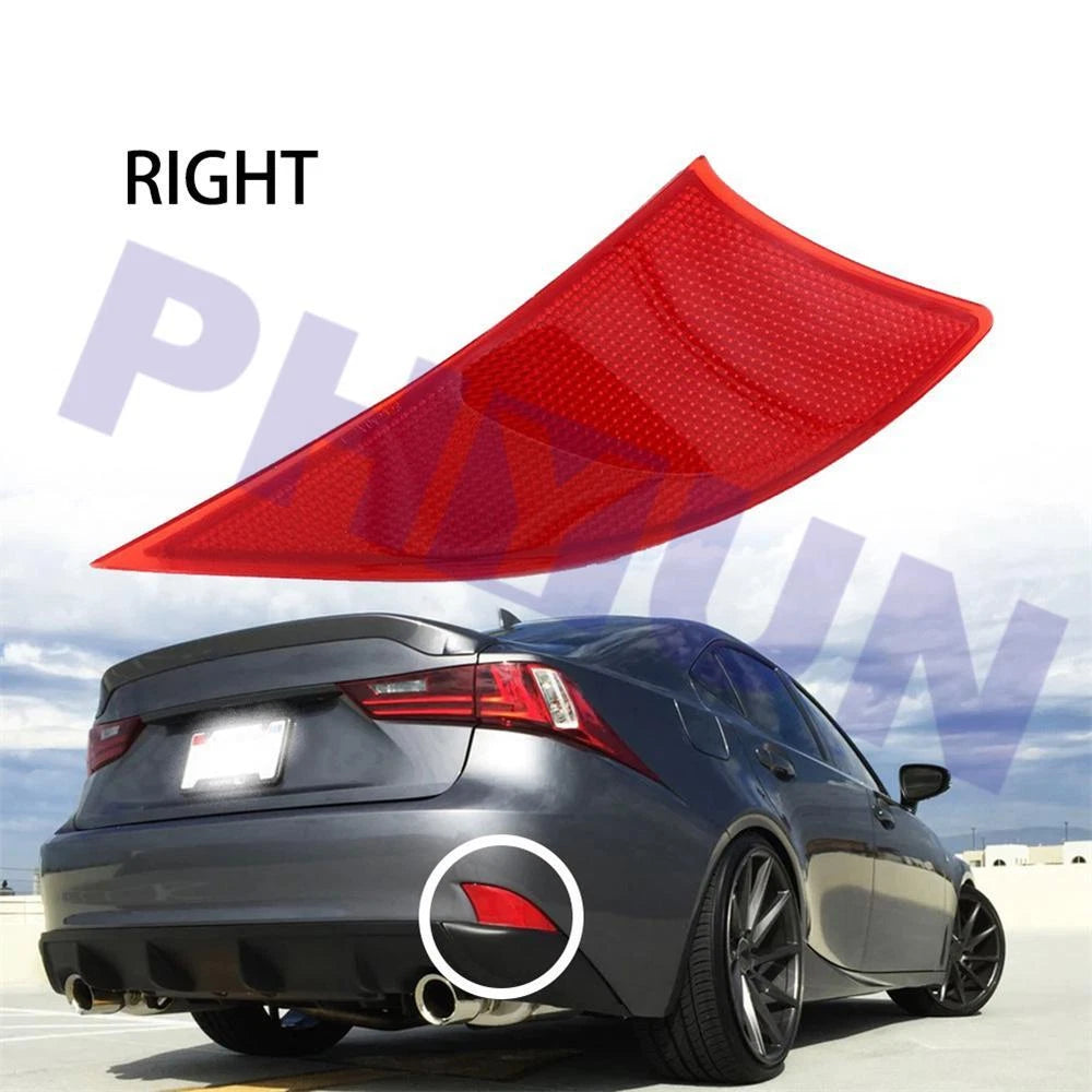 Rear Bumper Reflector Light Right for Lexus IS250 IS300 IS350 (2014–2016)