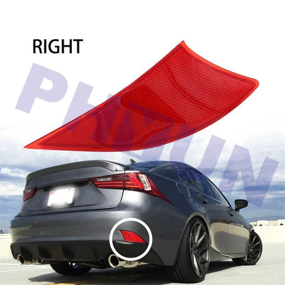 Rear Bumper Reflector Light Right for Lexus IS250 IS300 IS350 (2014–2016)