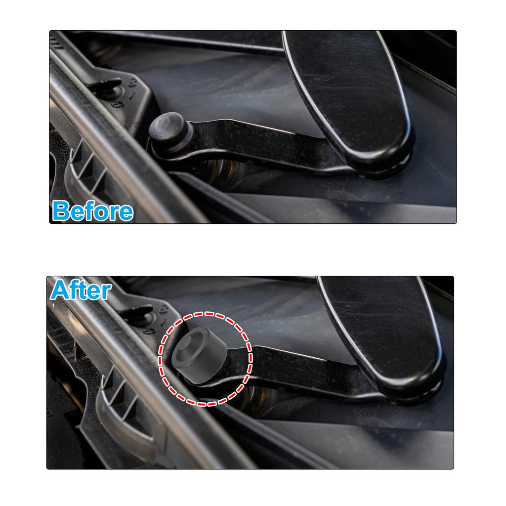 2X Front Windshield Wiper Arm Nut Cover Cap for BMW i3 (2014–2021)