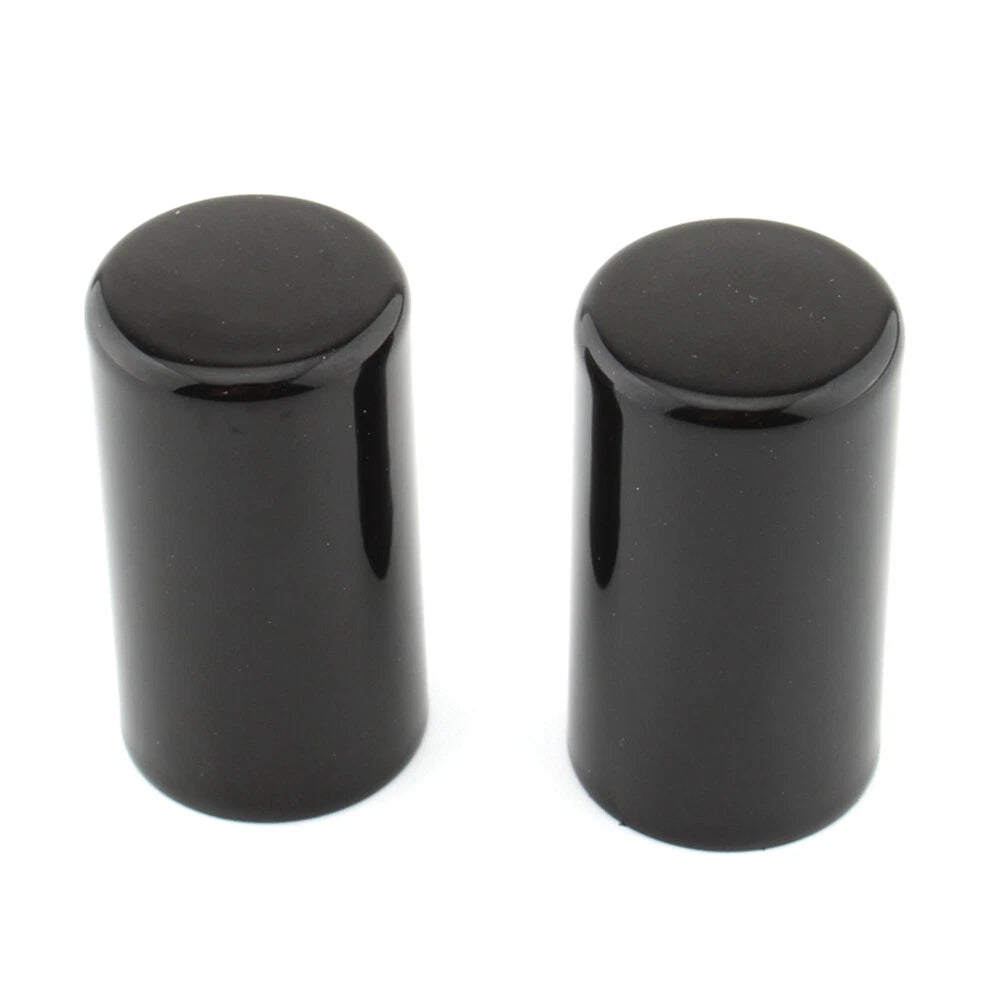 2Pcs Docking Hardware Point Covers Kit Fit for Harley Touring FLHX 2009-23 Black