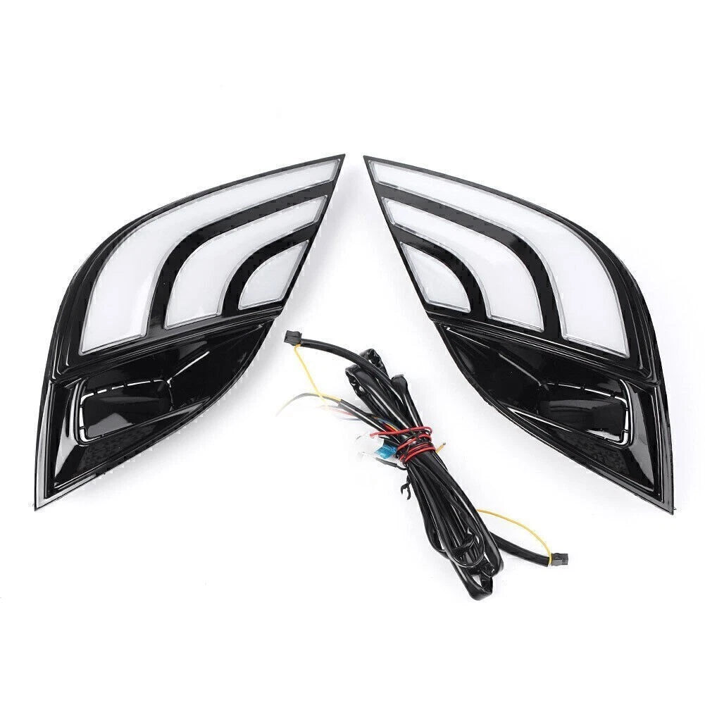 Dual Tone LED Daytime Running Lights DRL Yellow for Toyota Camry (2018)