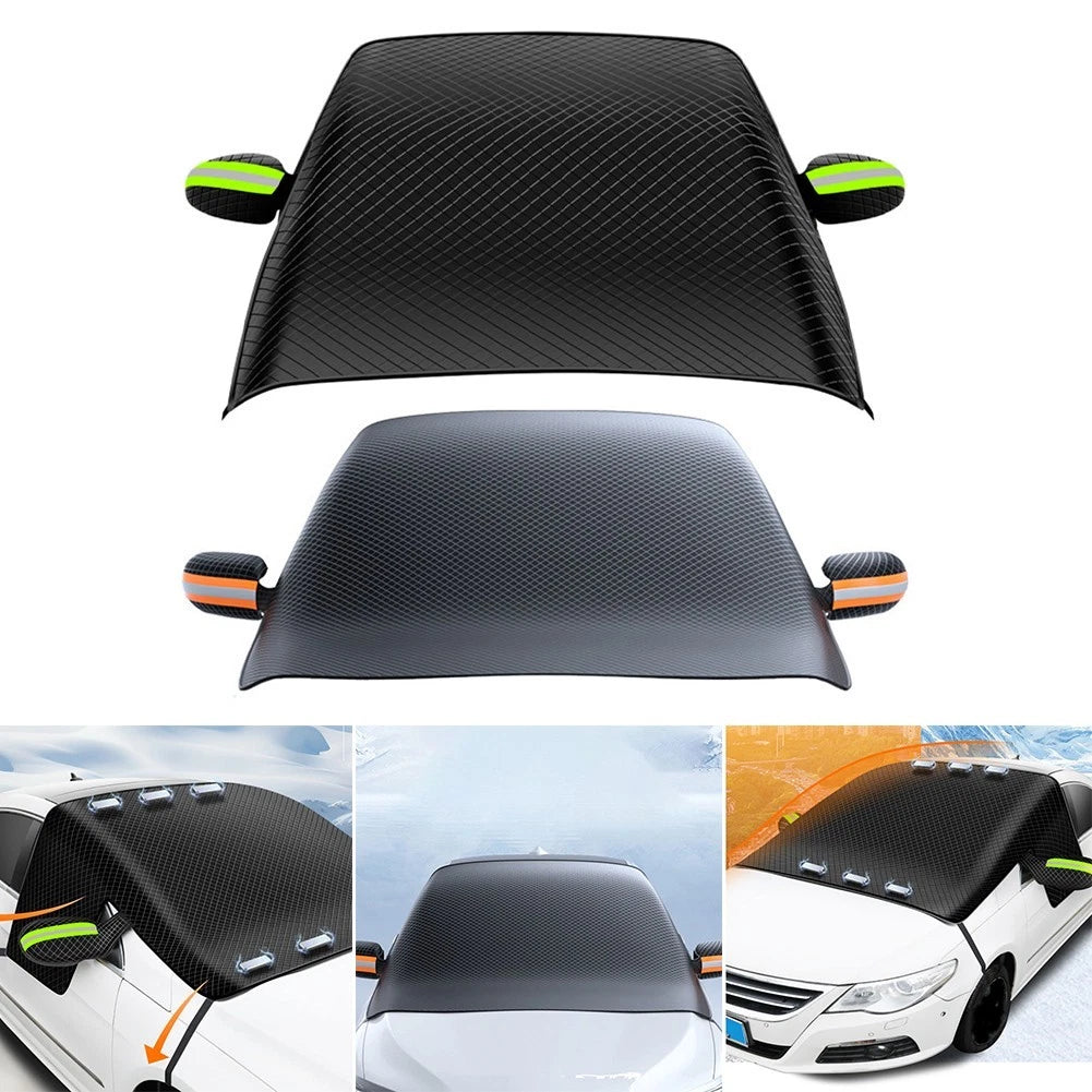 Windshield Snow Ice Protector Cover for Car SUV MPV (2010–2023)