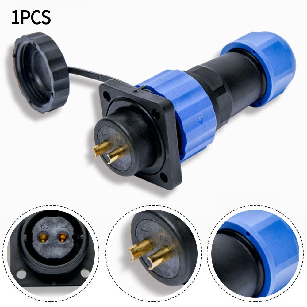 2-5pin SP20 Square Panel Mount + Socket Circular Connector for