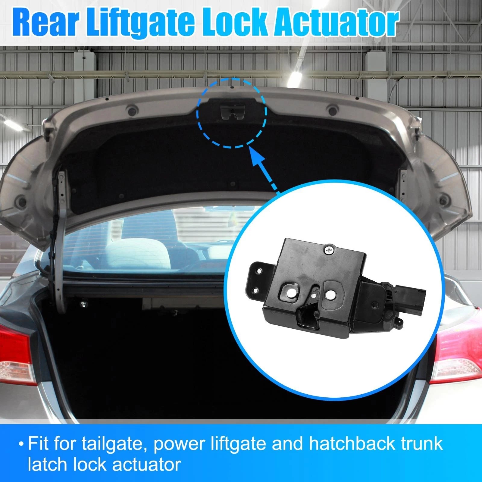 Liftgate Door Latch Actuator Replacement for Chevrolet GMC Cadillac (2014–2020)