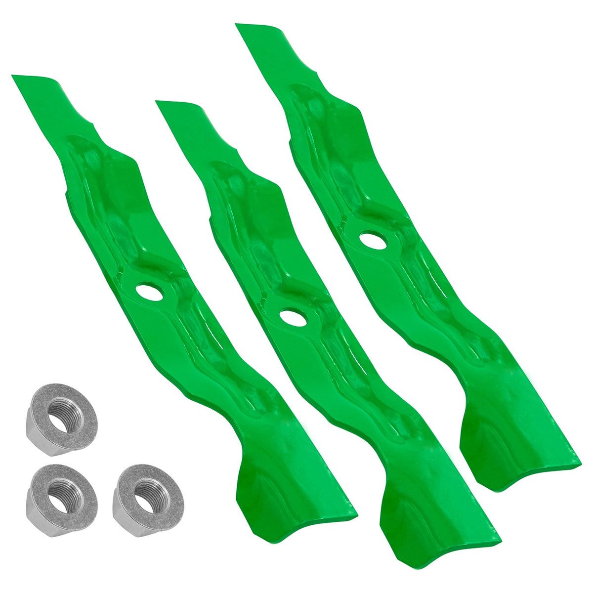 Deck Blade 50 Inch with Nut Replacement for Cub Cadet LT1024 (1998–2015)