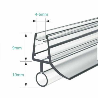 2X Shower Seal Assembly for Universal Fit (50cm)