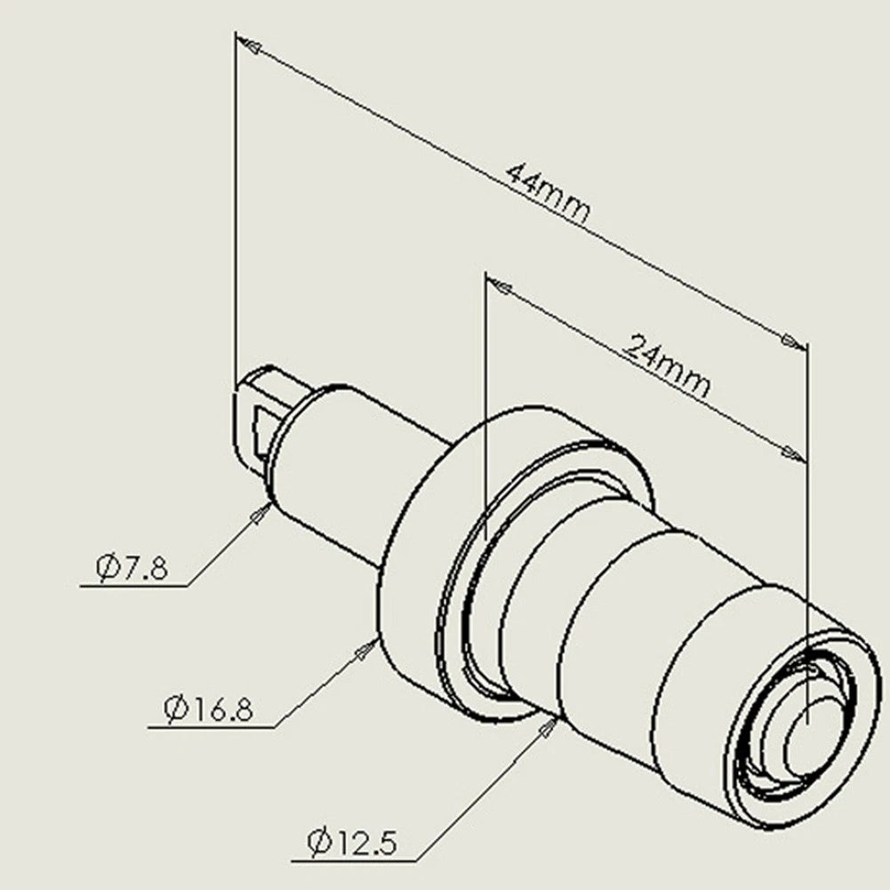 Diving Air Nozzle for Scuba Gear (44mm)