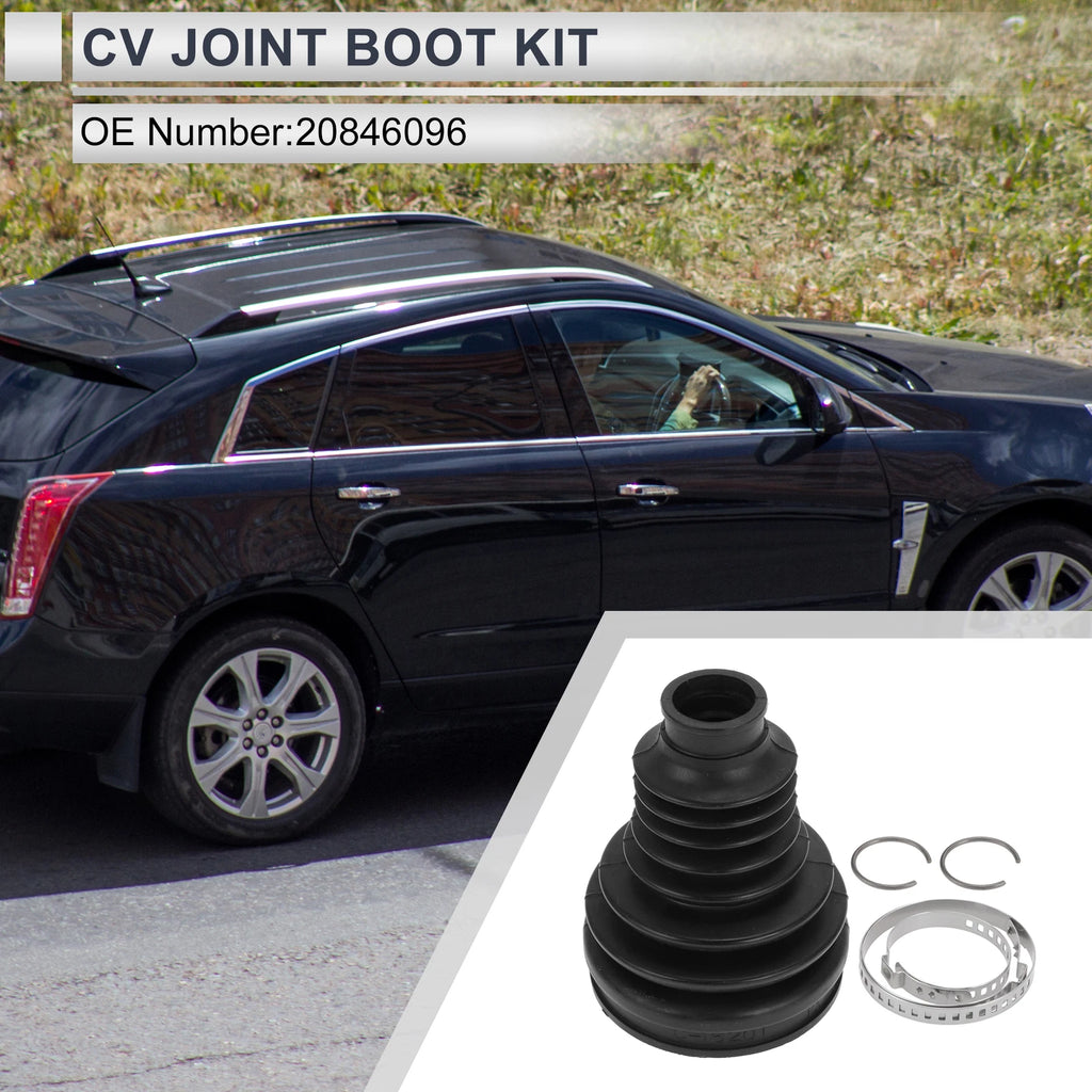 Inner CV Joint Boot Kit with Clamps for Cadillac SRX (2010–2011)