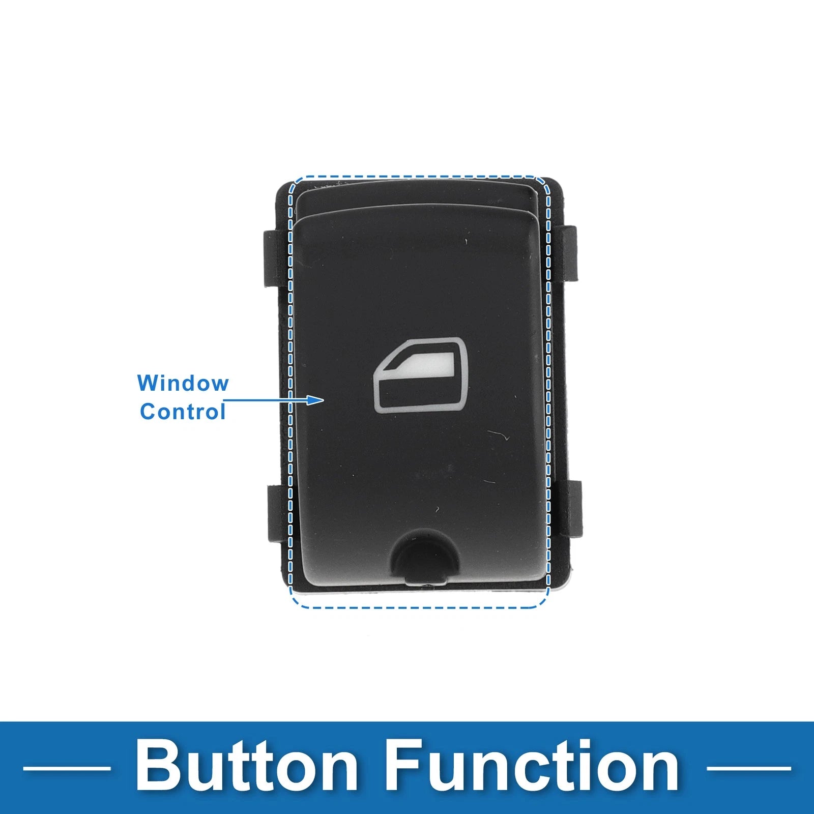 Passenger Side Power Window Switch for Audi A4 A6 (2005–2015)