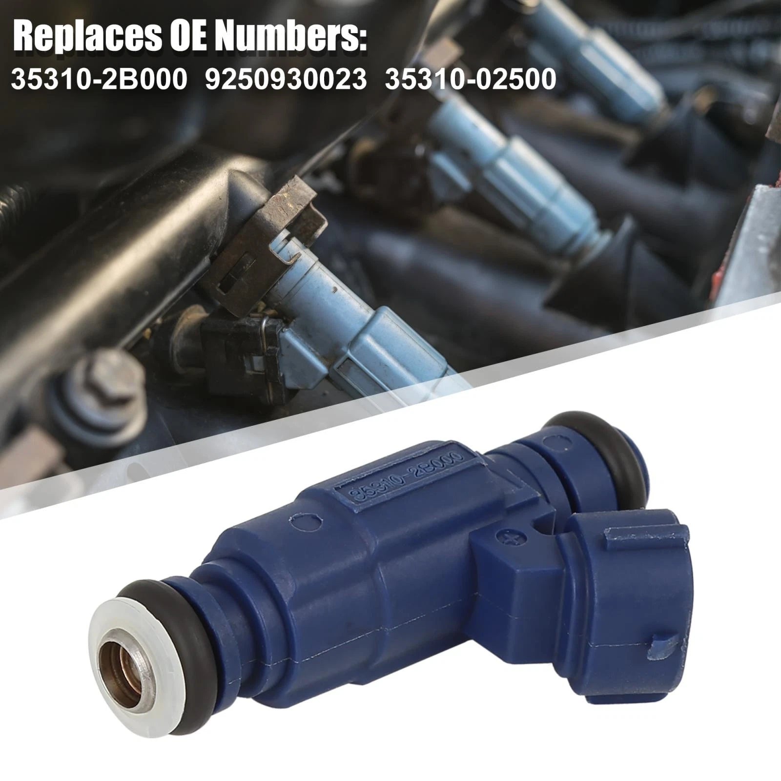 Flow Matched Fuel Injector Replacement for Hyundai i20 i30 Kia Ceed 1.4L