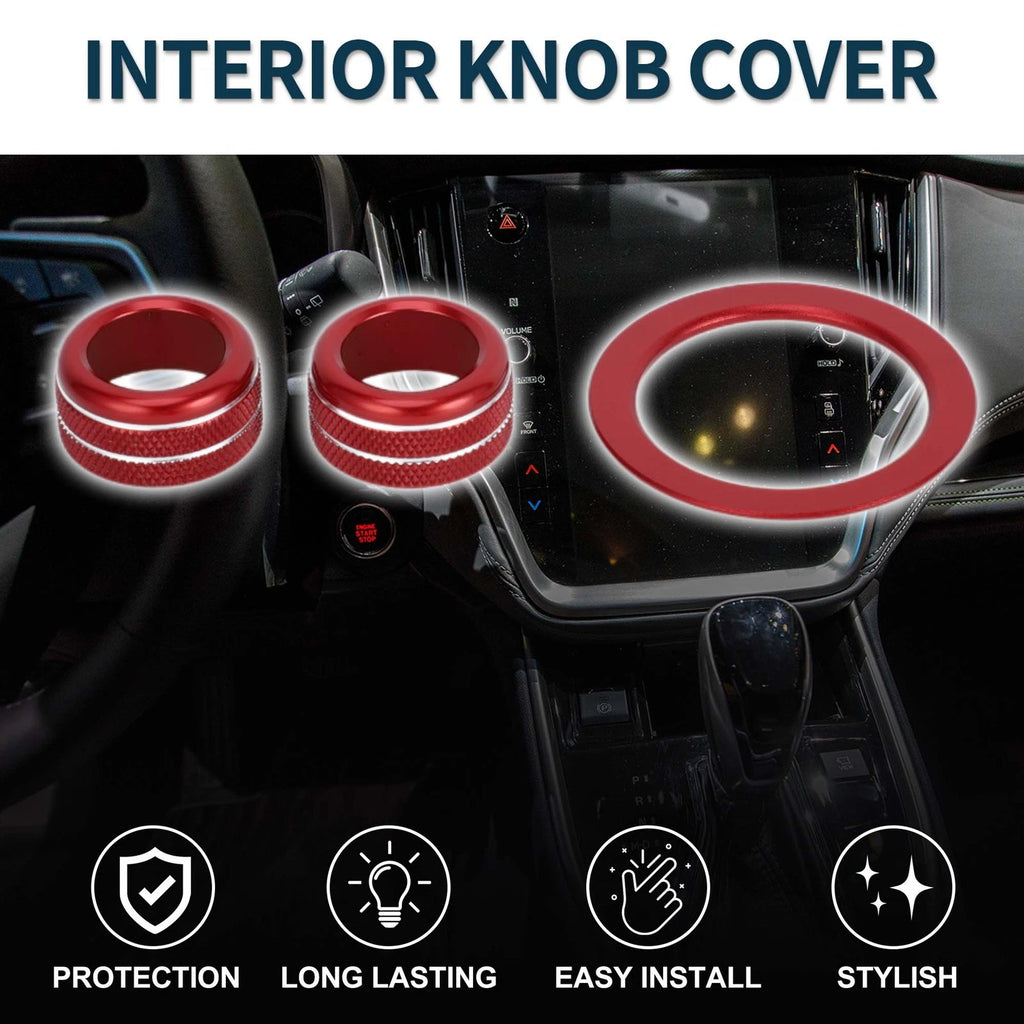 Engine Start Button Knob Cover Ring Media Tune for Subaru WRX (2022–2023)