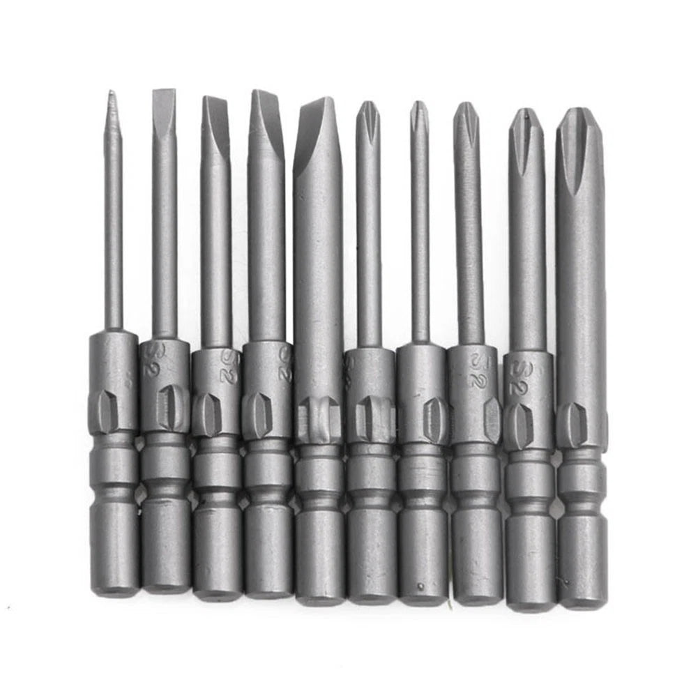 10Pcs Magnetic Screwdriver Bits for DC Tools (Compatible)