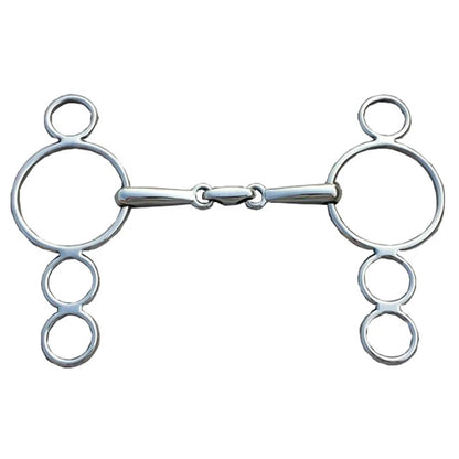 Smooth Stainless Steel Bit for Comfortable Riding Experience