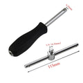 Slide Bar Extension Rod for Socket Wrench Adapter (14, 38, 12)