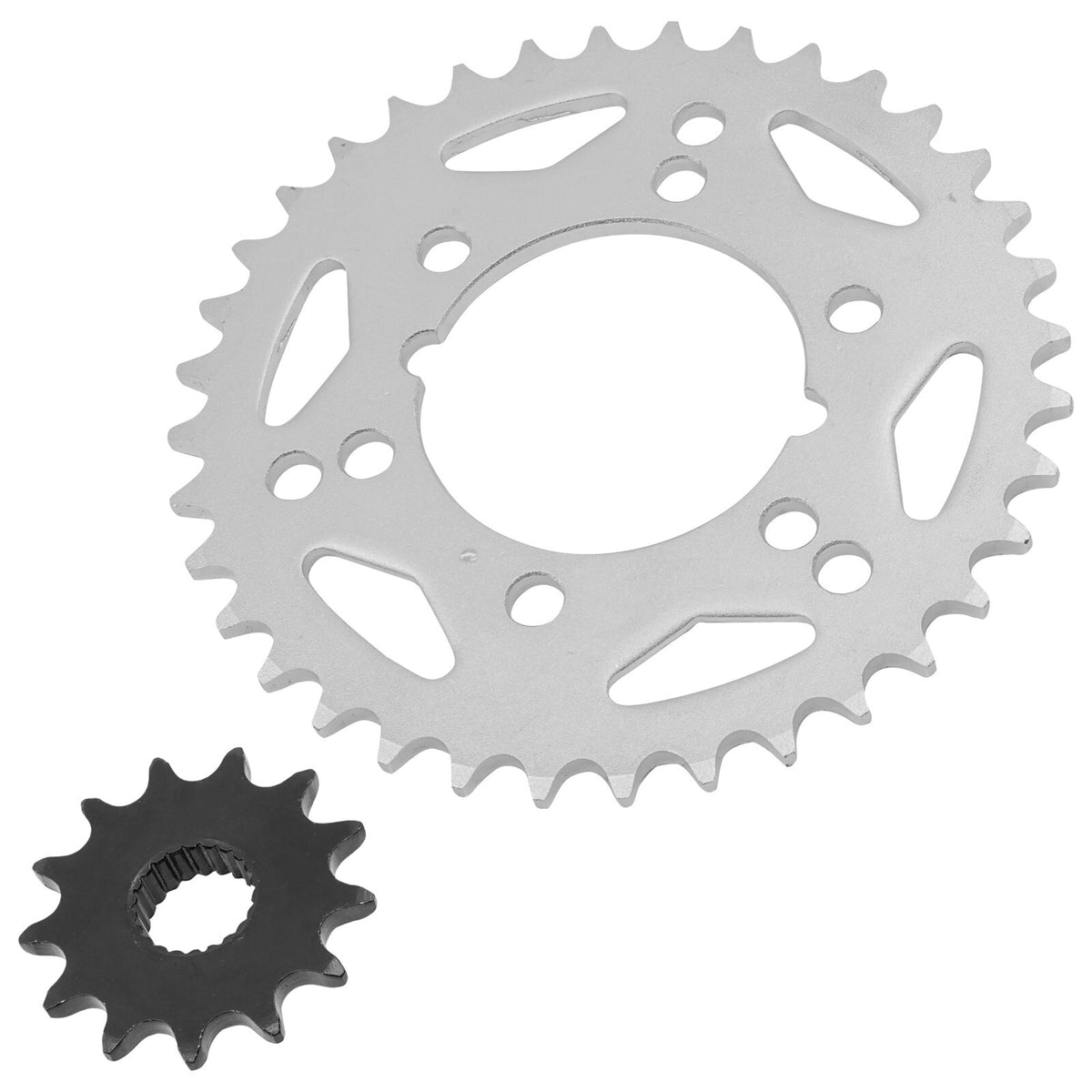 Front & Rear Sprockets Kit Replacement for Polaris Scrambler 400 2X4 (2000–2002)