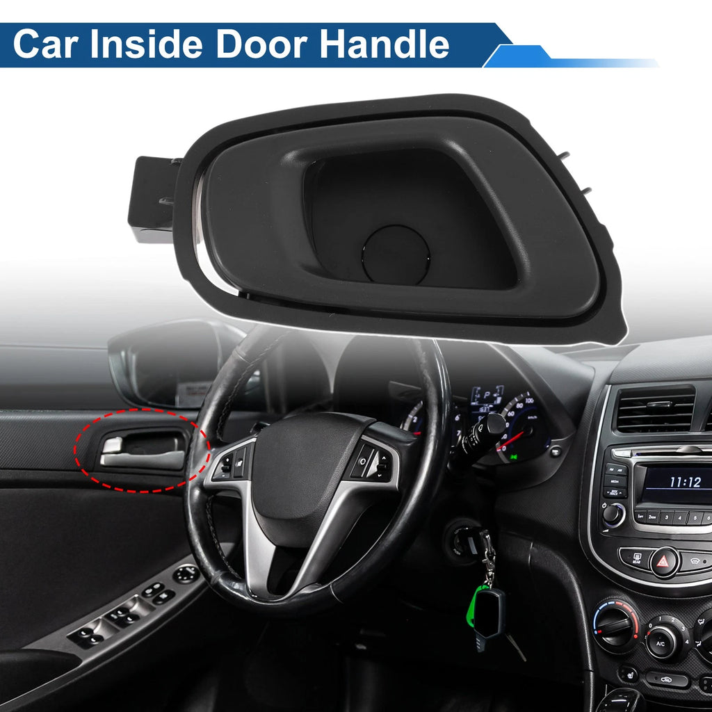 Rear Right Passenger Side Interior Door Handle Replacement for Chevrolet Spark (2013–2015)