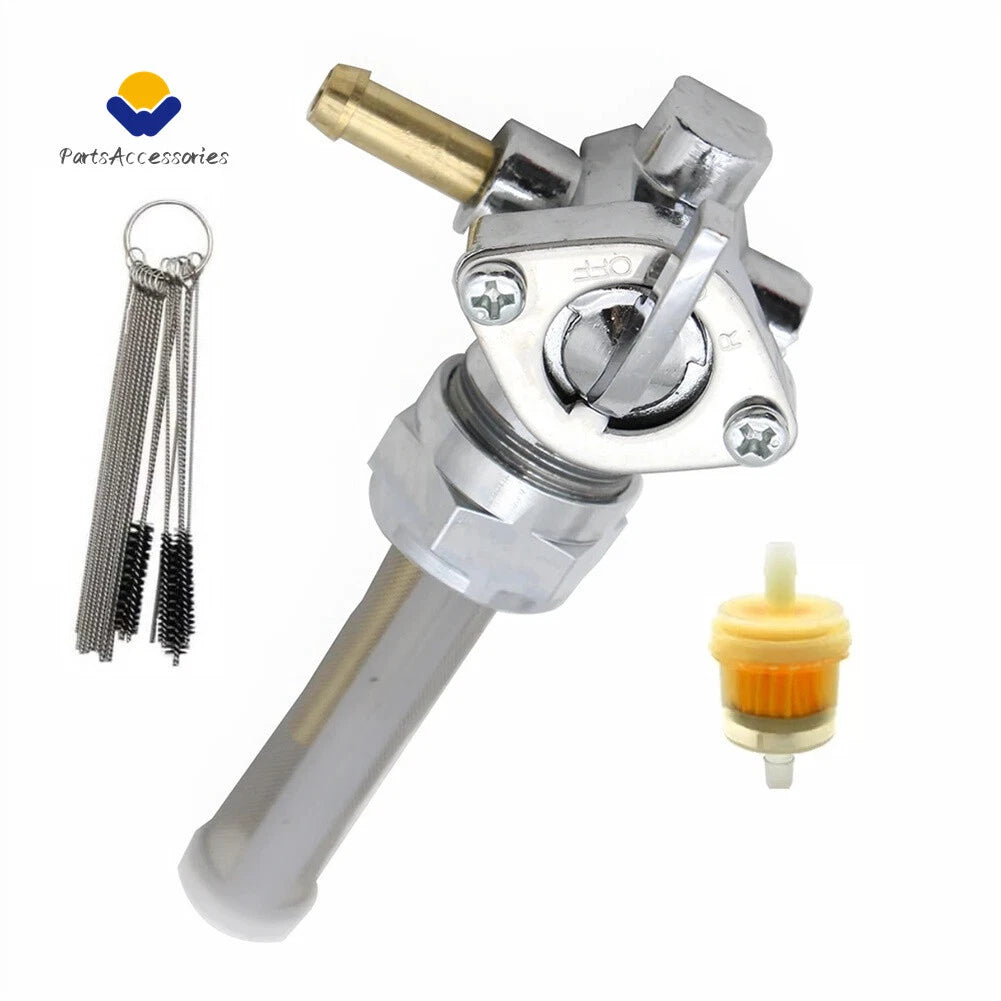 Petcock Fuel Valve 22mm Right Spigot for Harley Davidson (Fits 62167-81, 62163-75)