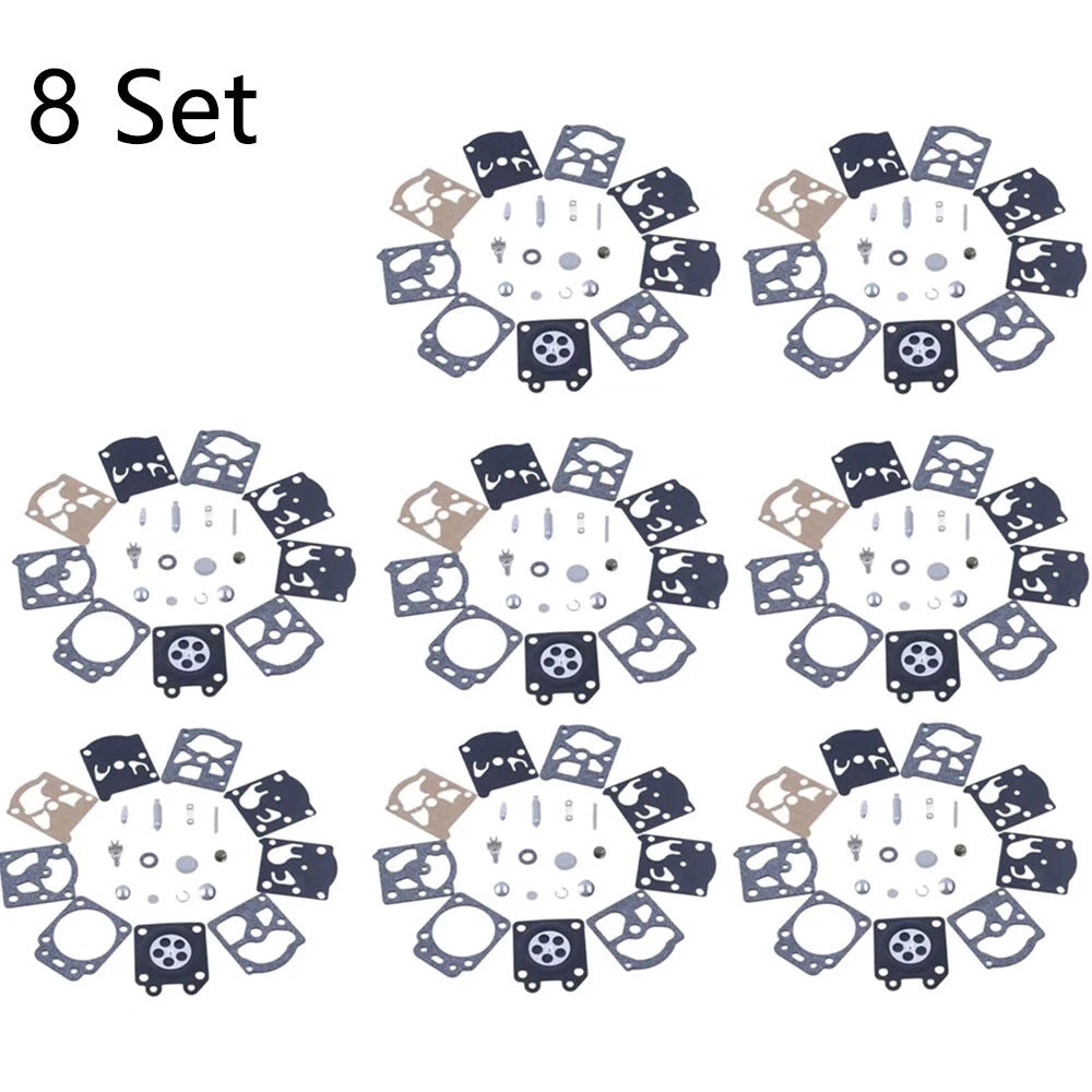 8x Carburetor Gasket Kit for Walbro K24-WAT WT866 WT924 WT773 WT775