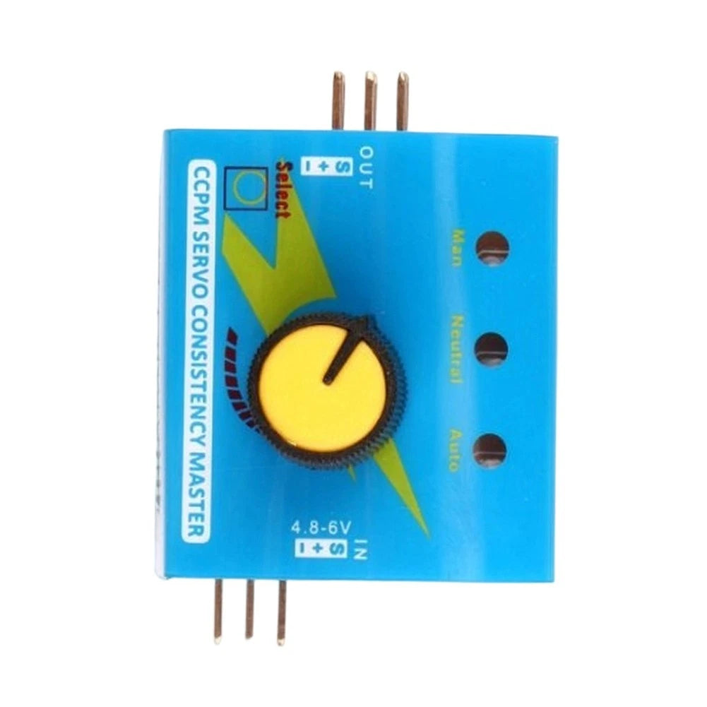 RC Controller Tester for ESC with Manual Neutral & Auto Test Modes