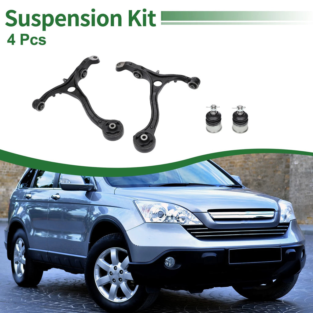 4pcs Front Suspension Control Arm Ball Joint Kit for Honda Accord (2003–2012)