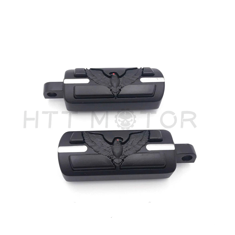 Black Eagle Footpegs for Harley Models (H-D Male Mount)