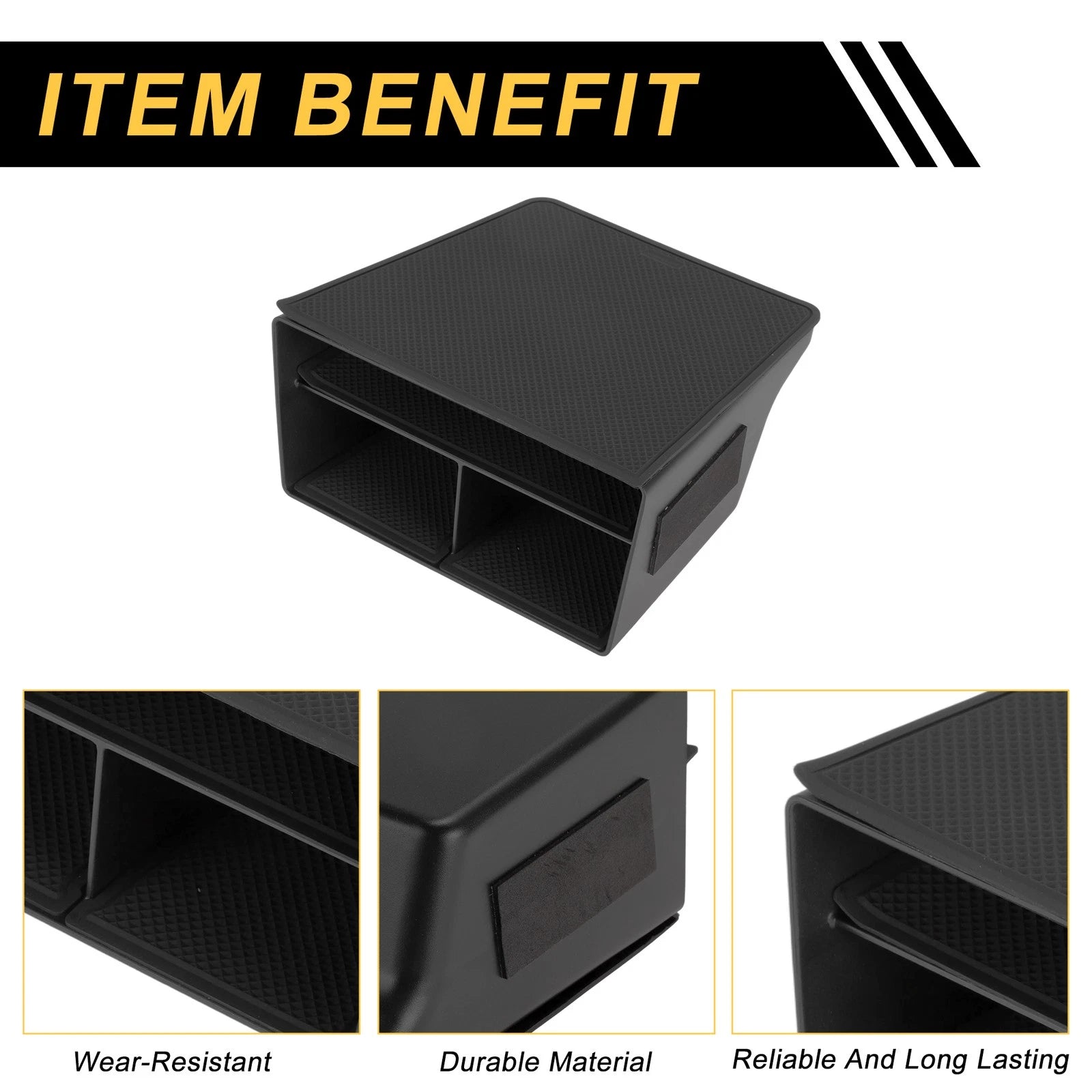 Center Console Armrest Organizer Tray for Audi Q4 e-Tron (2021–2023)
