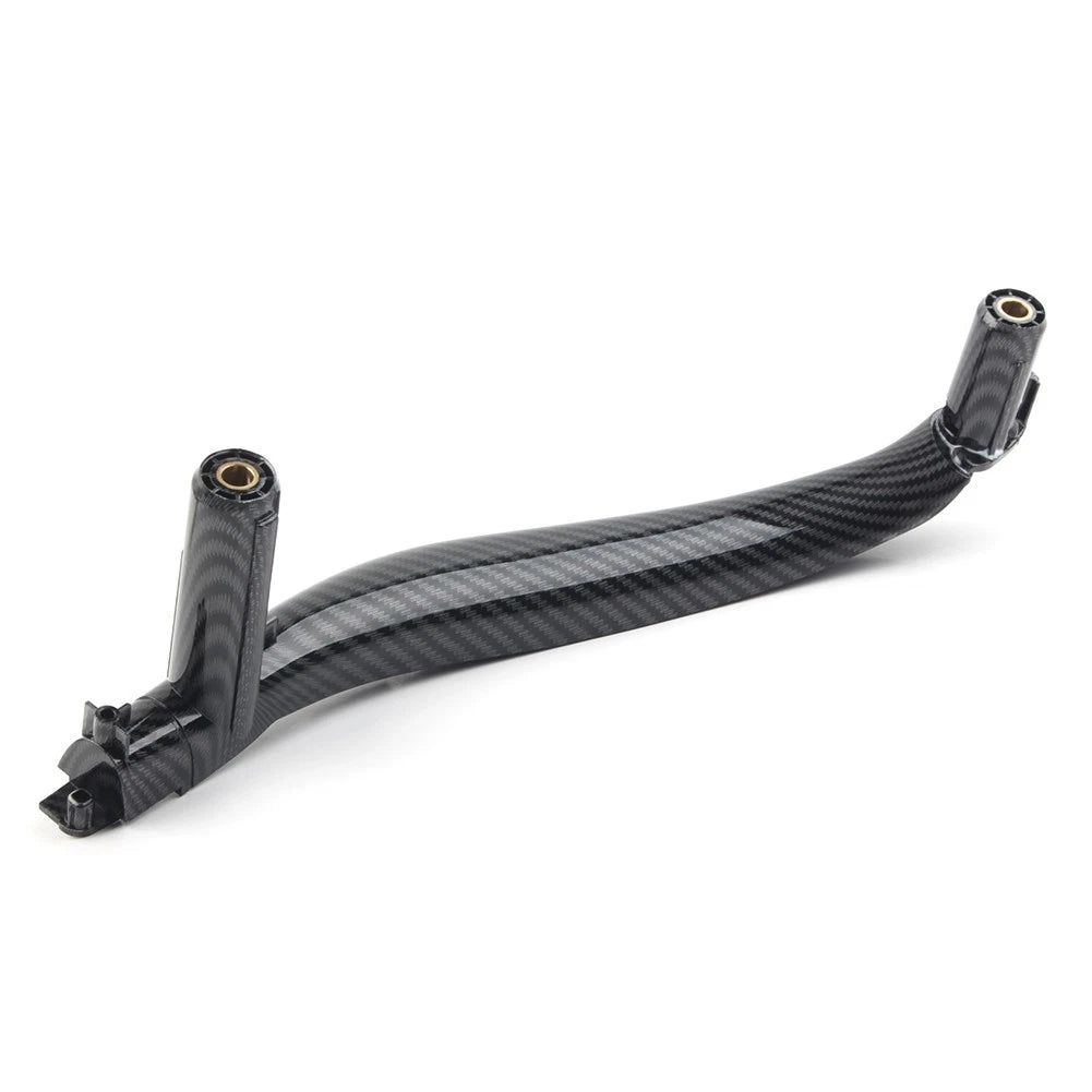 Left Carbon Fiber Inner Door Pull Handle Trim for BMW X5 X6 (2014–2019)