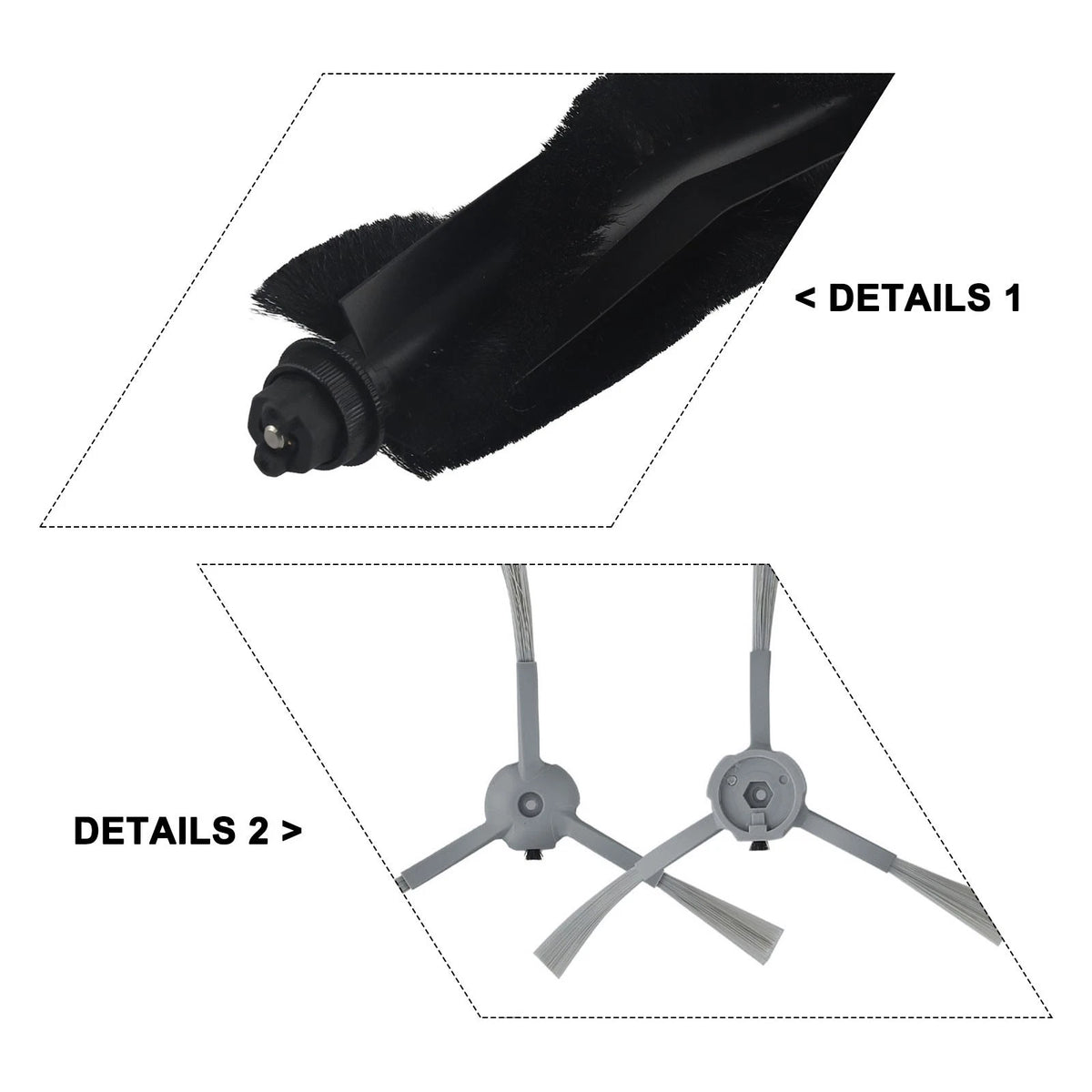 Main Side Brush for Clean L50, L50 SES, L60, L60