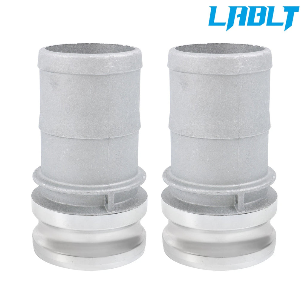 2X Aluminum Type E Cam Lock Fittings for Hose Coupling 3"