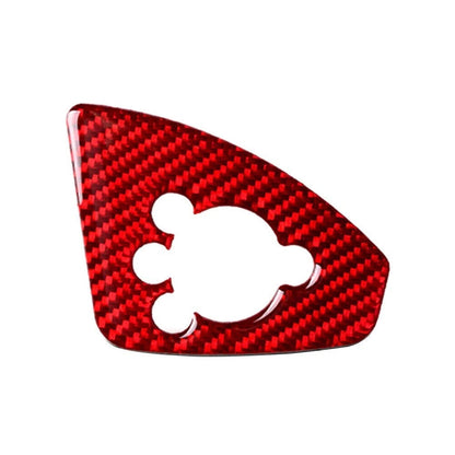 Interior Door Lock Knob Cover Trim for Audi TT TTRS (2008–2014) Red