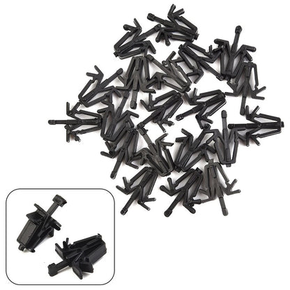 20pcs Clips Black Plastic Retainer for (90467-12040)