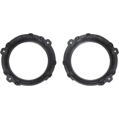 2Pcs Headlight Mounting Bracket Round Ring for Jeep Wrangler TJ (1997–2006)