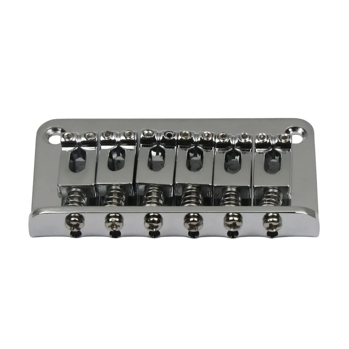 Adjustable Saddle Metal Fixed Guitar Bridge for 6-String Electric Guitar