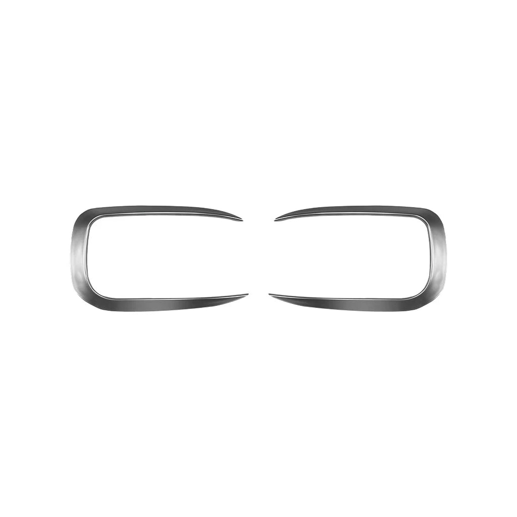 Chrome ABS Side Vent Canards Splitter for BMW 1-Series F20 F21 (2015–2019)