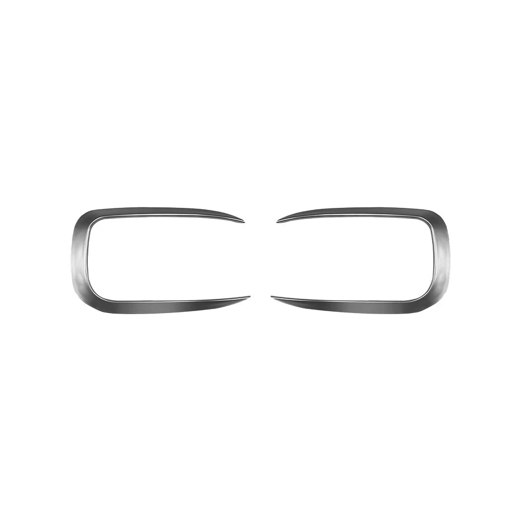 Chrome ABS Side Vent Canards Splitter for BMW 1-Series F20 F21 (2015–2019)