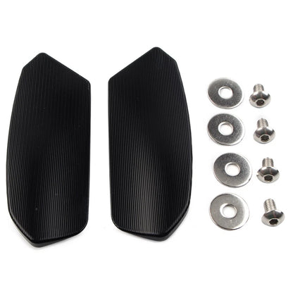 Rear View Mirror Block Plates for Suzuki GSXR 1000 (2017–2022) Black