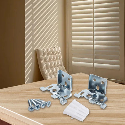 2X 25mm Top Rail Brackets for Venetian Blinds