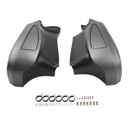 Engine Guard & Lower Vented Fairings for Indian Chieftain (2019–2025) Titanium Smoke