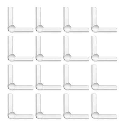 16 PCS Corner Protectors Silicone Pads for Tables Cabinets