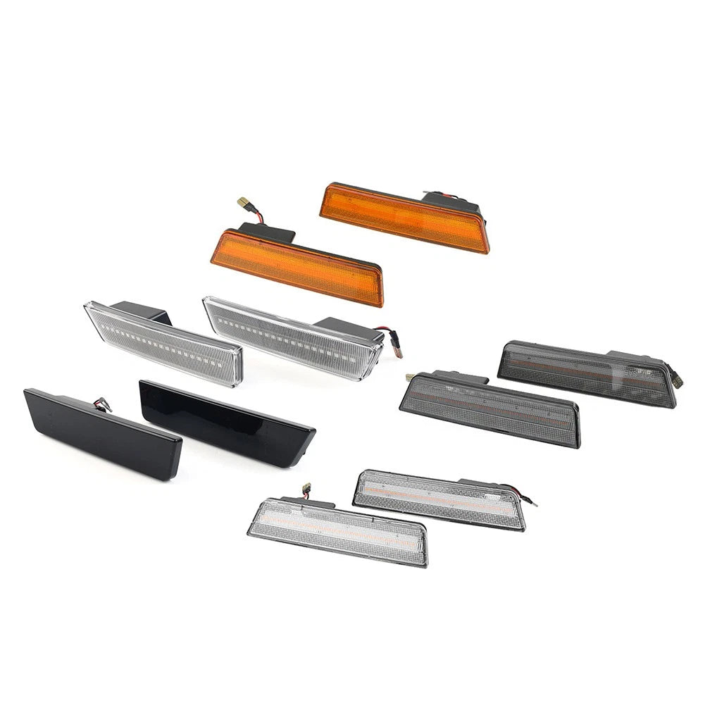 2X LED Front Side Marker Light for Dodge Challenger (2008–2014)