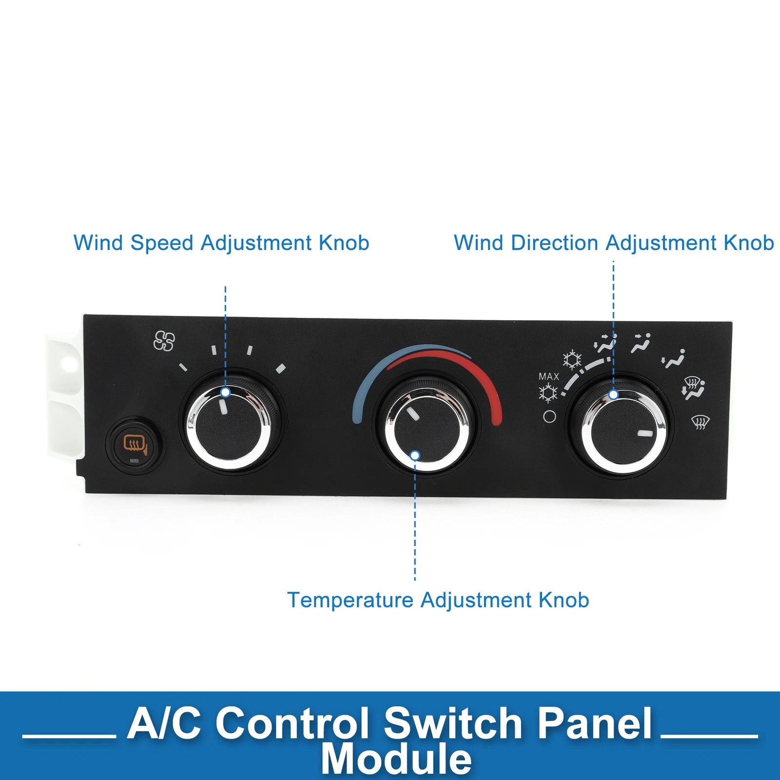 HVAC A/C Heater Climate Control Panel for Chevrolet Express 2500 3500 (2008–2022)