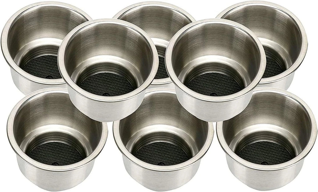 12 Pack Stainless Steel Cup Drink Holder for Boat Marine Camper RV