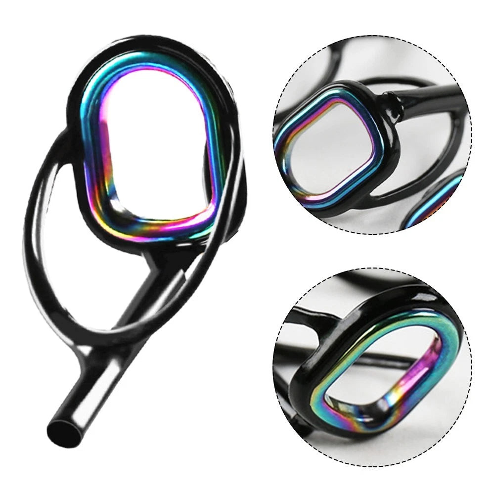 Fishing Rod Tip Top Ring Eye Repair Ceramic 1.2mm 1.6mm