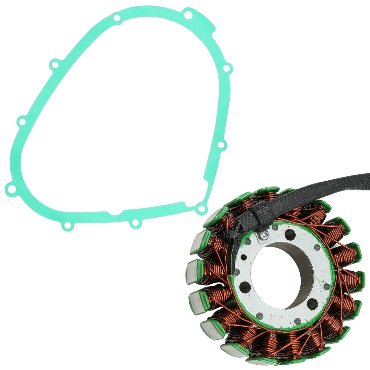 Stator and Gasket Replacement for Kawasaki VN750 Vulcan 750 (1990–2006)