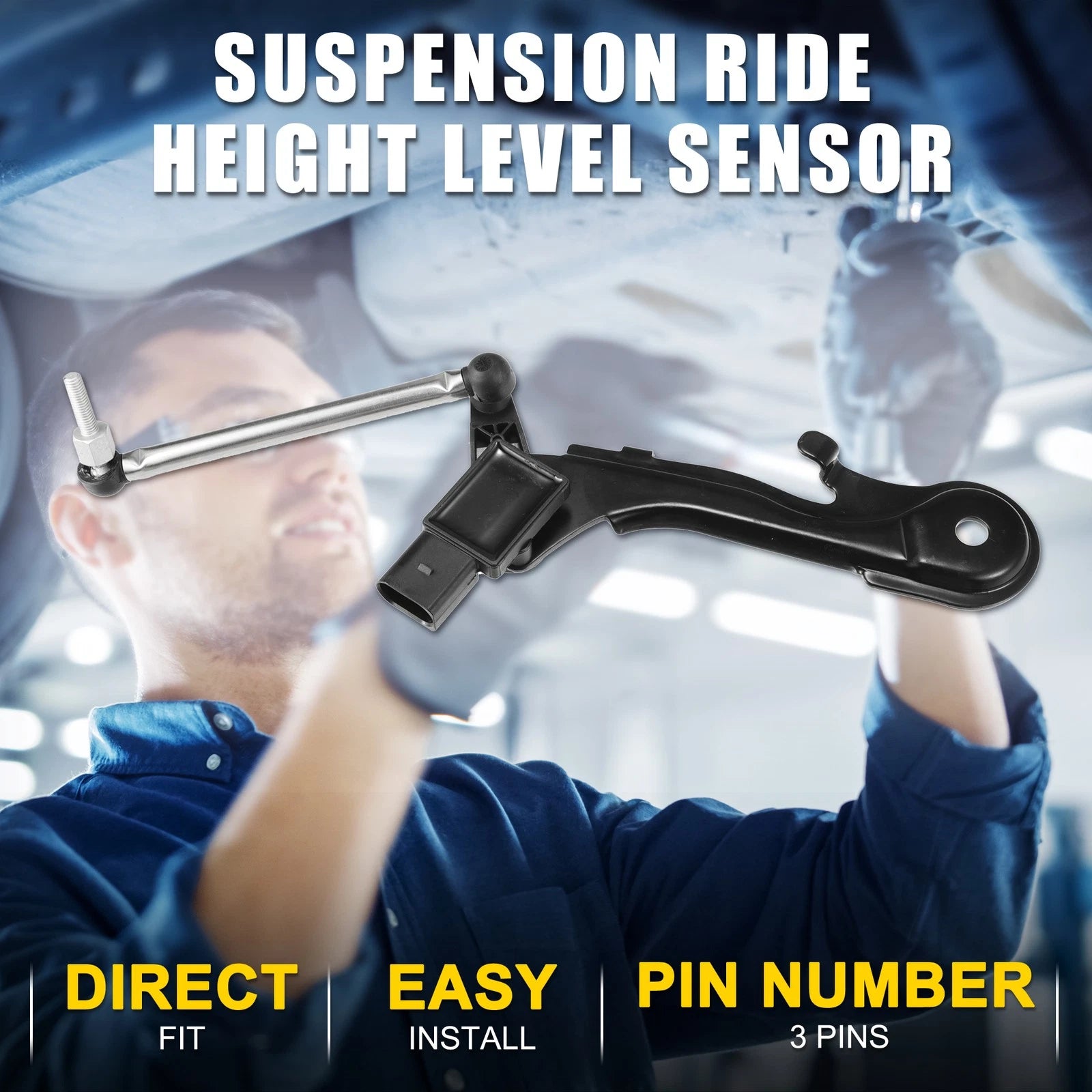 Ride Height Level Sensor OEM Replacement for Audi A6 allroad (2013–2020)