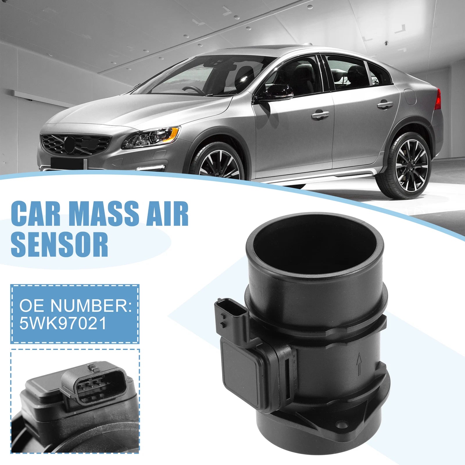 Mass Air Flow Sensor for Car (5WK97021)