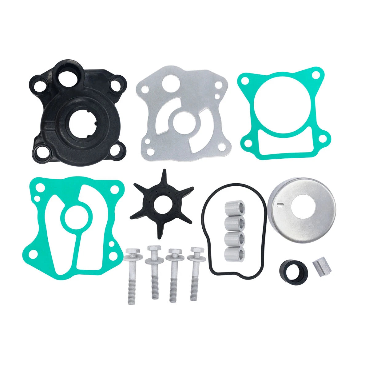 Water Pump Impeller Kit for Honda BF35 BF40 BF45 BF50 (Outboards 06193-ZV5-020)