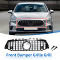 Front Upper Bumper Grille Grill Replacement for Mercedes-Benz GLC (2016–2022)