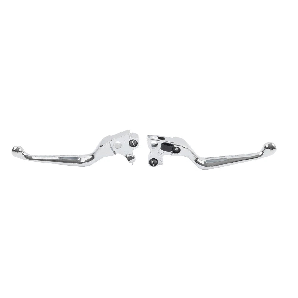 Brake Lever Set for Harley Davidson (1996–2017) Chrome