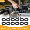 Fuel Injector Seal O Ring Replacement for BMW 325Ci (2001–2006) NBR Rubber 6 Sets